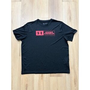 Under Armour Men's Black Heatgear T Shirt Protect This House XL